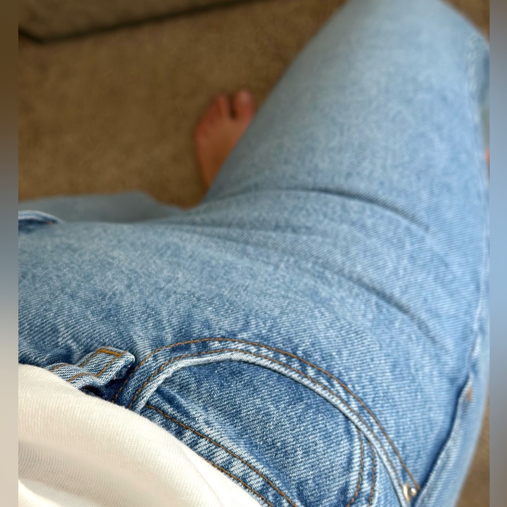 HIGH WAIST - MOM LEG - ANKLE LENGTH - COMFORT - Picture 6 of 7